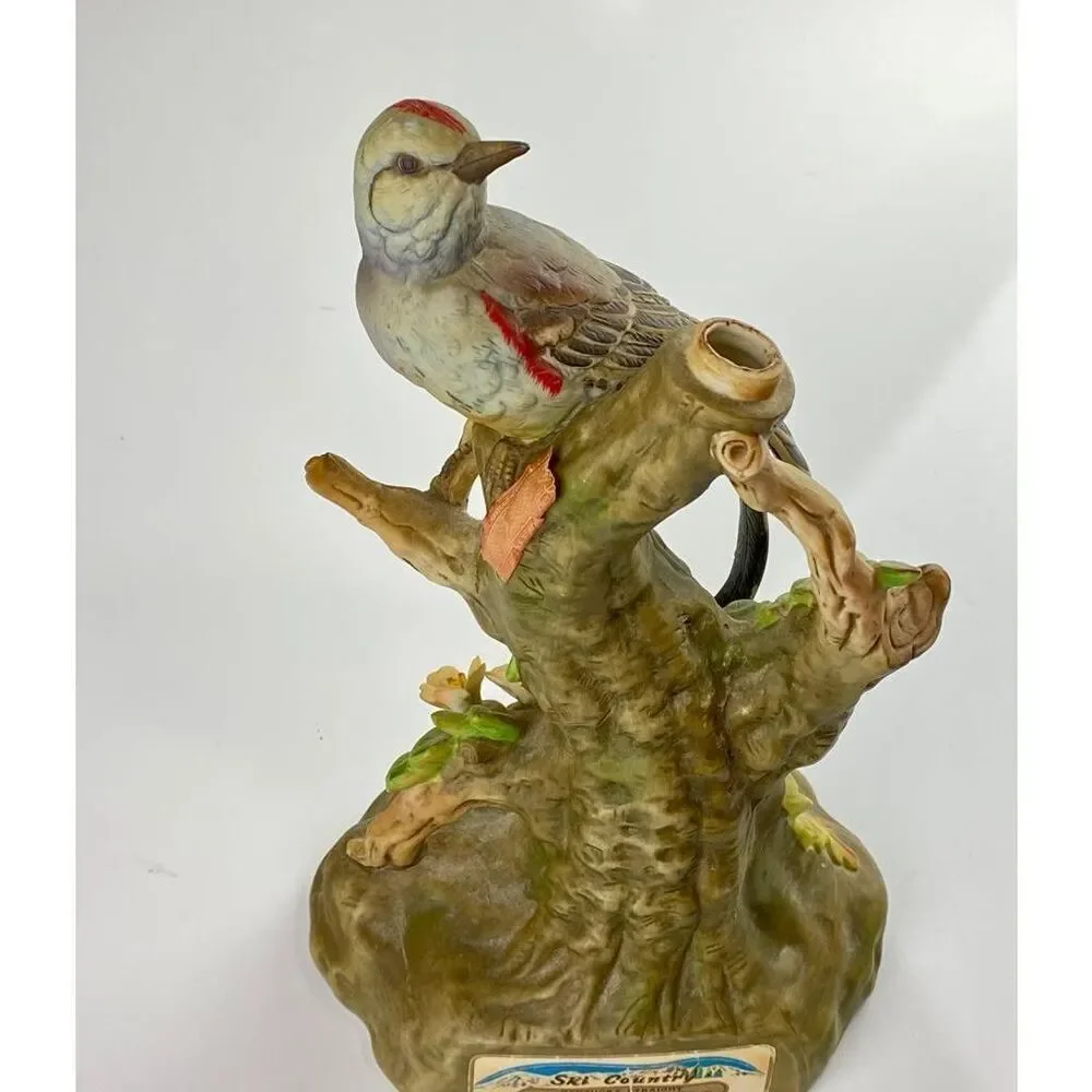Vintage 1979 Ski Country Flycatcher Bird DeCanter Limited Edition - No Lid CG080